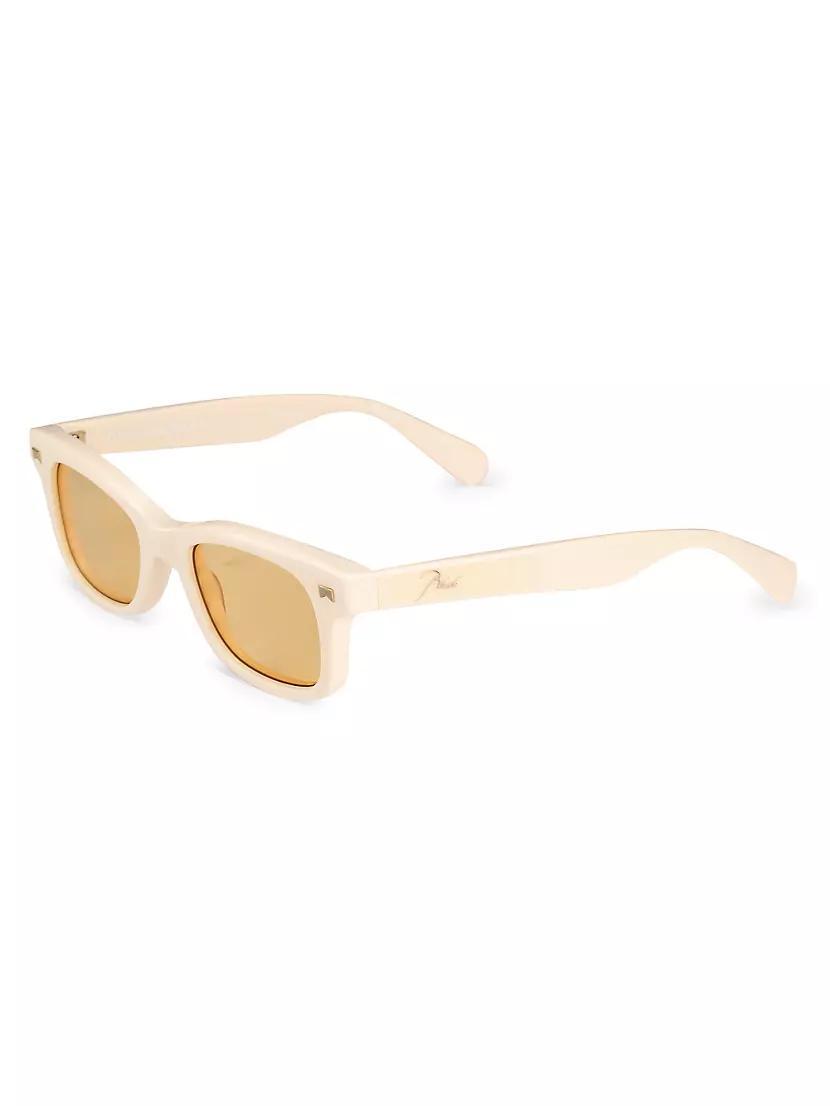 Sun Ray Acetate 48mm Rectangular Sunglasses Product Image