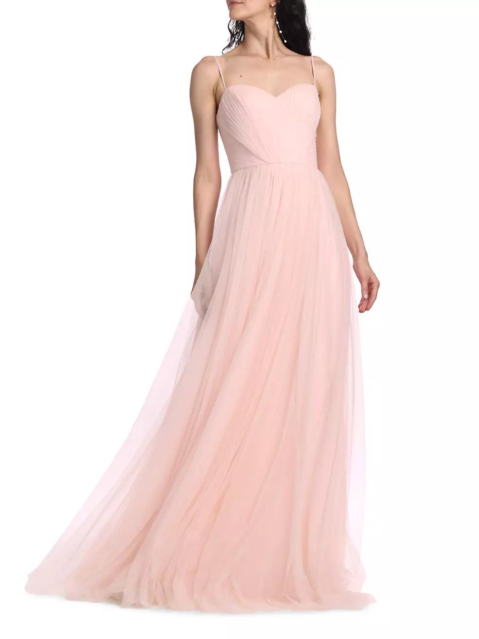 Vernen Sleeveless Pleated Gown Product Image