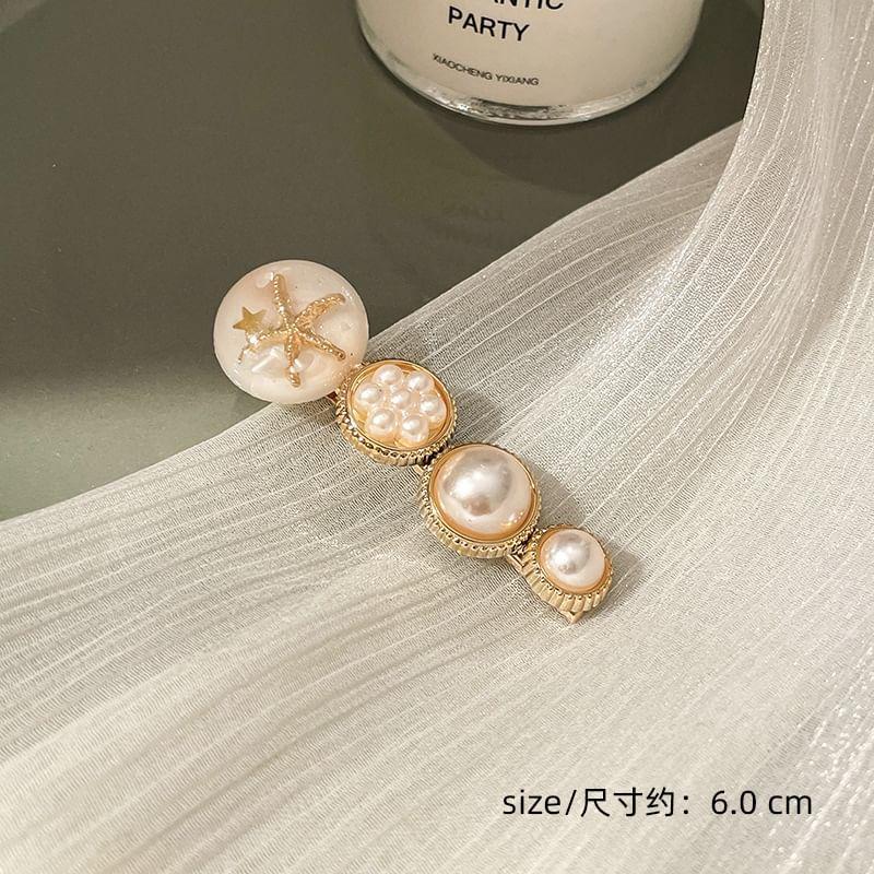 Faux Pearl / Faux Crystal / Alloy Hair Clip / Set (Various Designs) Product Image