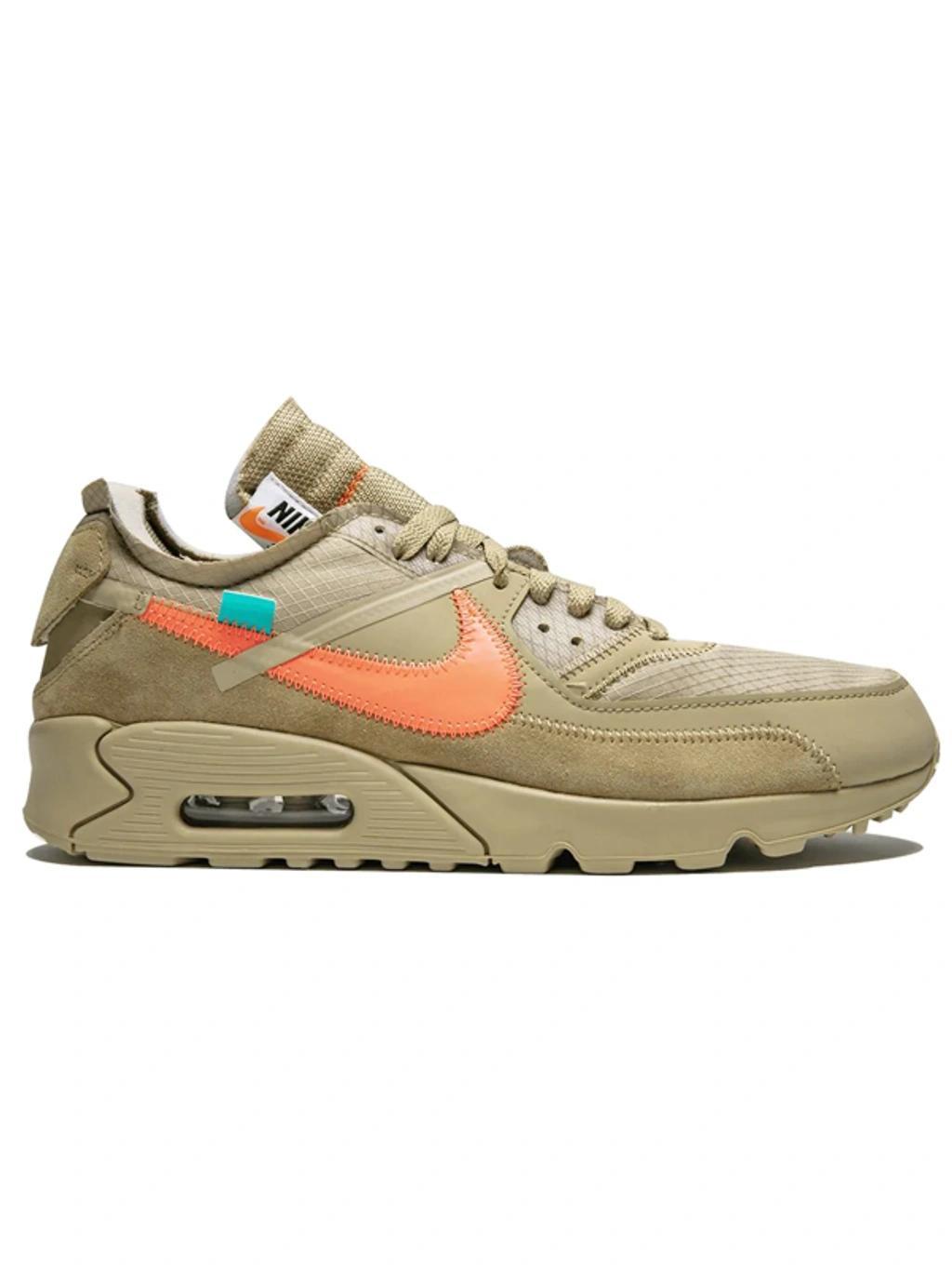 The 10: Air Max 90 "off-white/desert Ore" Sneakers In Neutrals Product Image