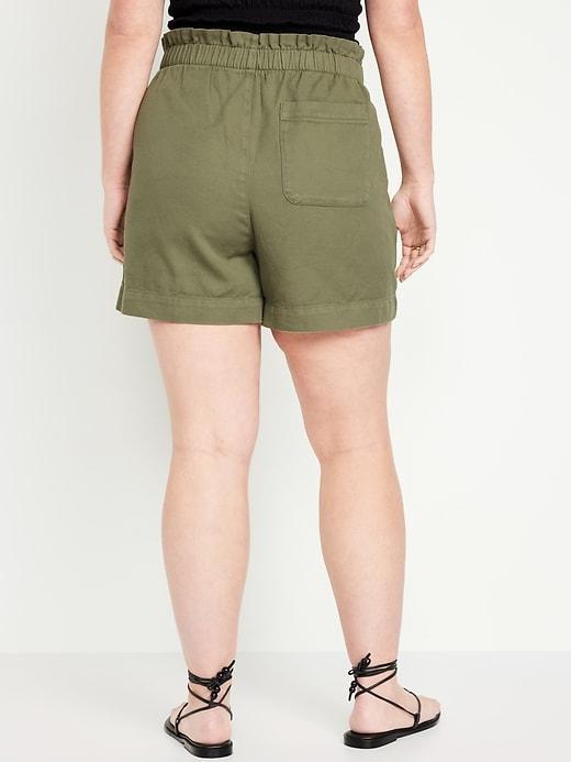 Extra High-Waisted Utility Shorts -- 4-inch inseam Product Image