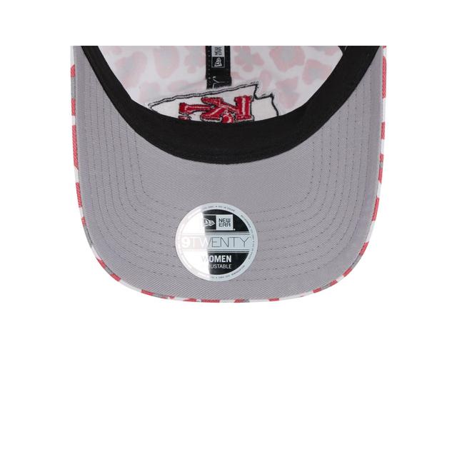 Kansas City Chiefs Active Animal Print Women's 9TWENTY Adjustable Hat Female Product Image