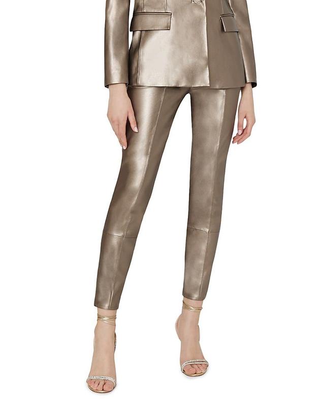 Womens Rue Faux Leather Pants Product Image