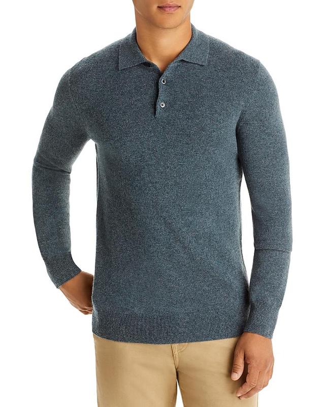 The Mens Store at Bloomingdales Cashmere Three Button Polo Sweater Product Image