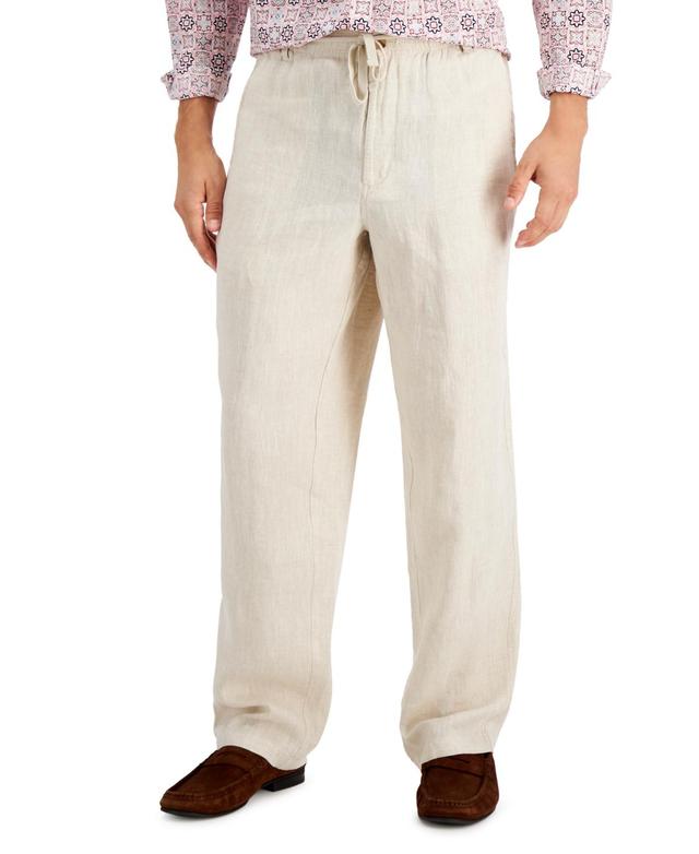 Club Room Mens 100% Linen Pants, Created for Macys Product Image