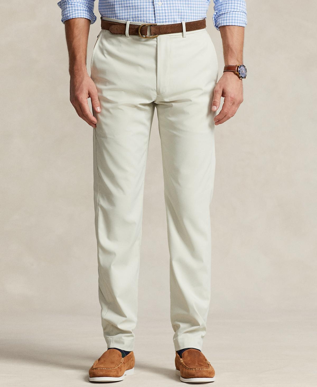 Polo Ralph Lauren Flat-Front Tailored Fit Performance Stretch Twill Pants Product Image