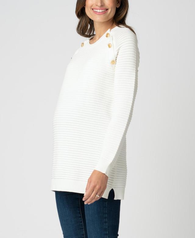 Seraphine Womens Cotton Maternity to Nursing Sweater Product Image