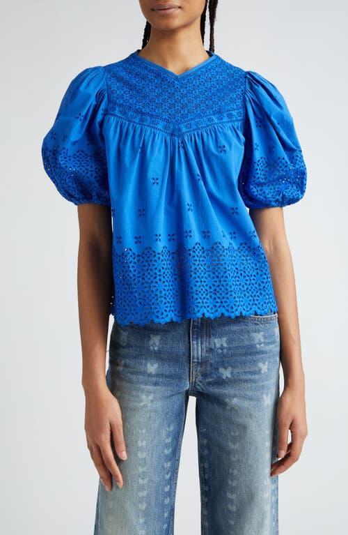 Ulla Johnson Aviana Eyelet Top Product Image