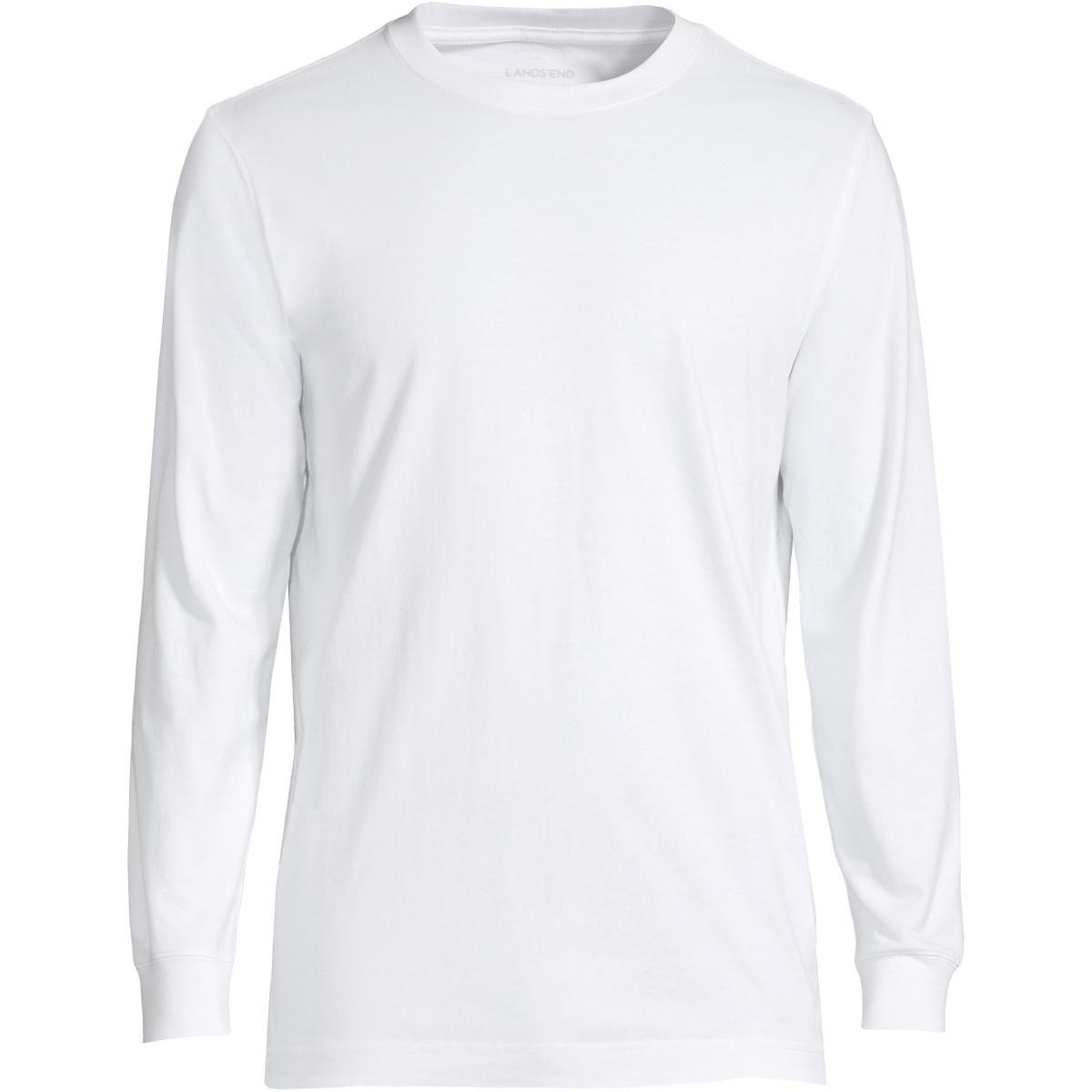 Mens Lands End Super-T Long Sleeve T-Shirt Product Image