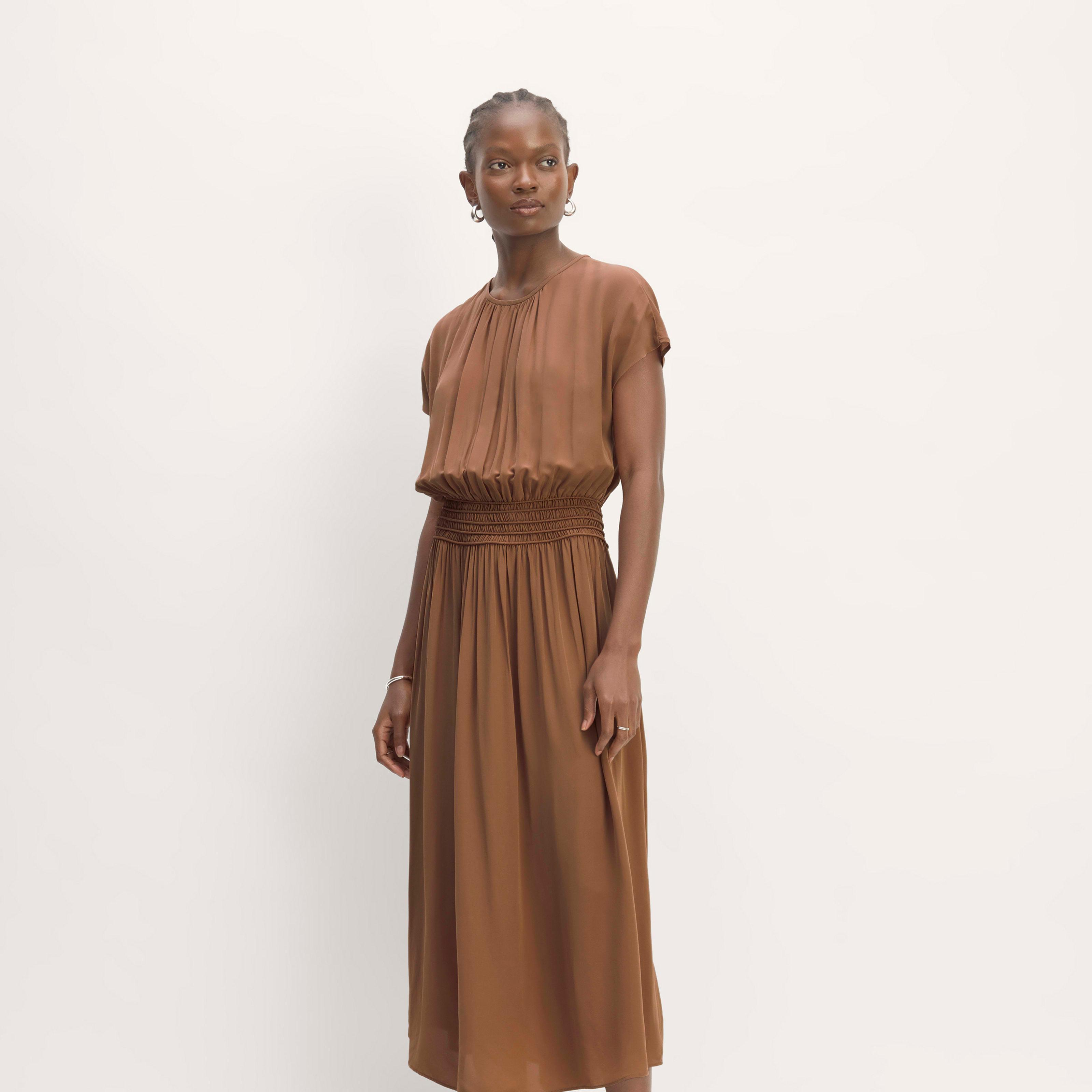 The Gathered Midi Dress Product Image