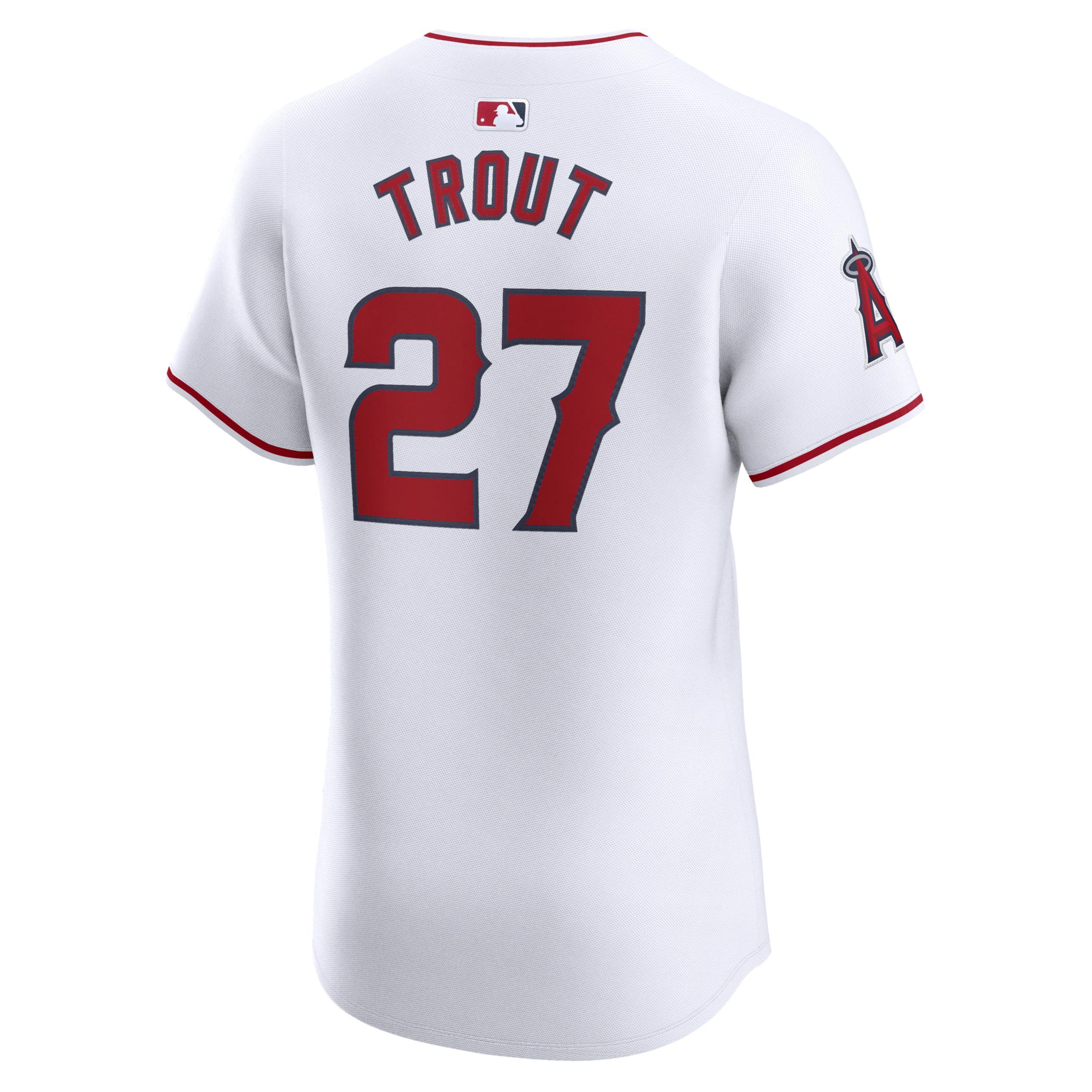 Mike Trout Los Angeles Angels Nike Men's Dri-FIT ADV MLB Elite Jersey Product Image