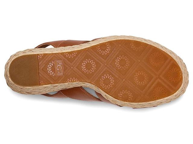 UGG(r) Careena Raffia Platform Wedge Sandal Product Image