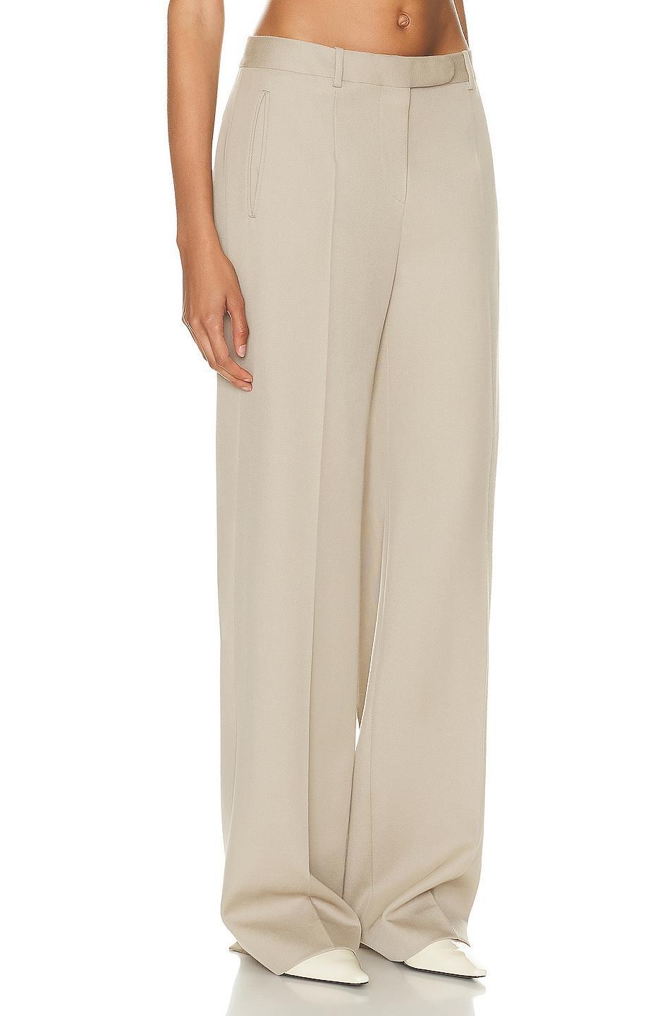 The Row Banew Pant in Beige Product Image