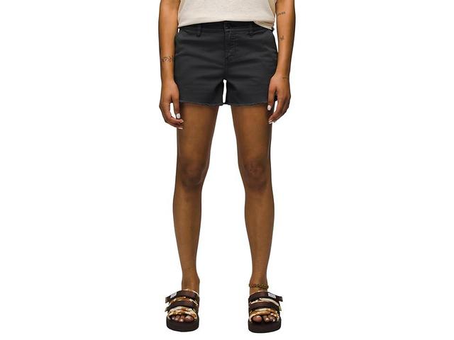 Prana 4 Sancho Shorts (Charcoal) Women's Clothing Product Image