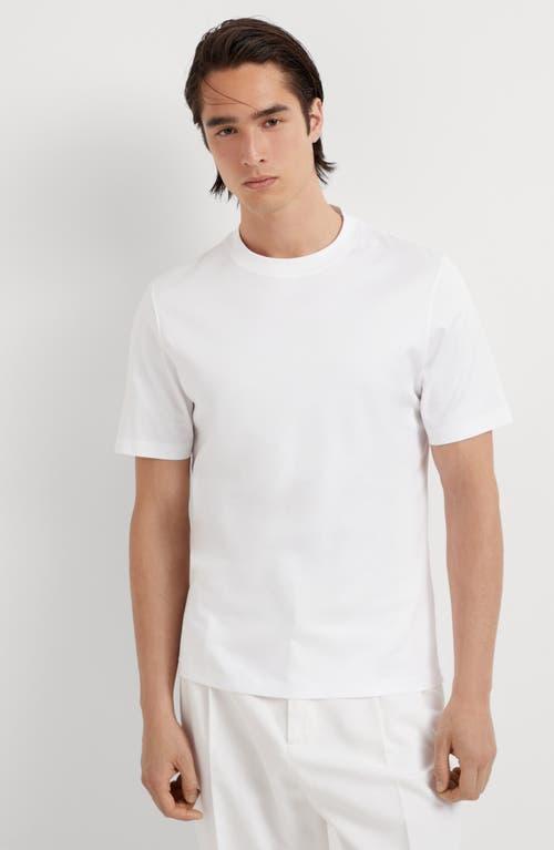 BRUNELLO CUCINELLI Camiseta - Blanco Product Image