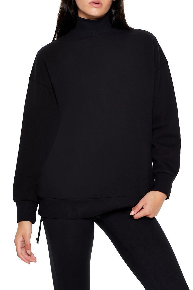 Fleece Mock Neck Pullover | Forever 21 product image