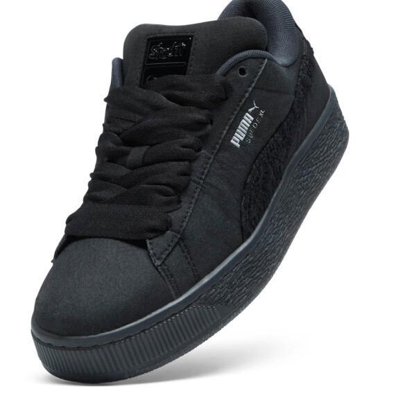 PUMA x COLLINA STRADA Suede XL Black Women's Sneakers Product Image