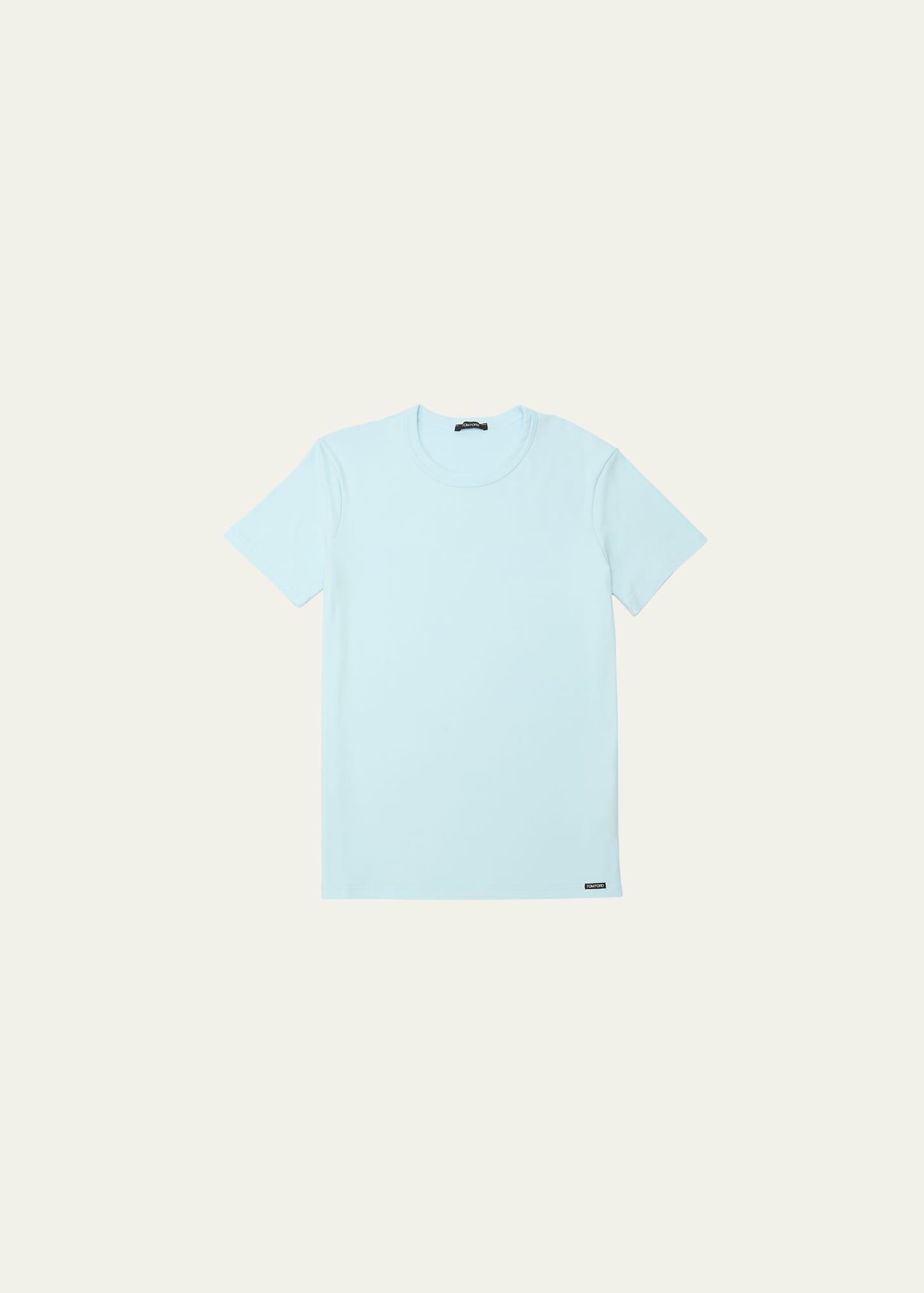 Mens Solid Stretch Jersey T-Shirt Product Image