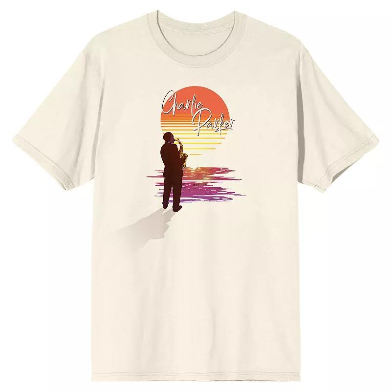 Mens Charlie Parker Saxophone Graphic Tee Product Image