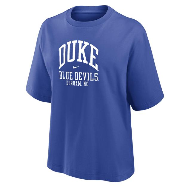 Duke Nike Womens College Boxy T-Shirt Product Image