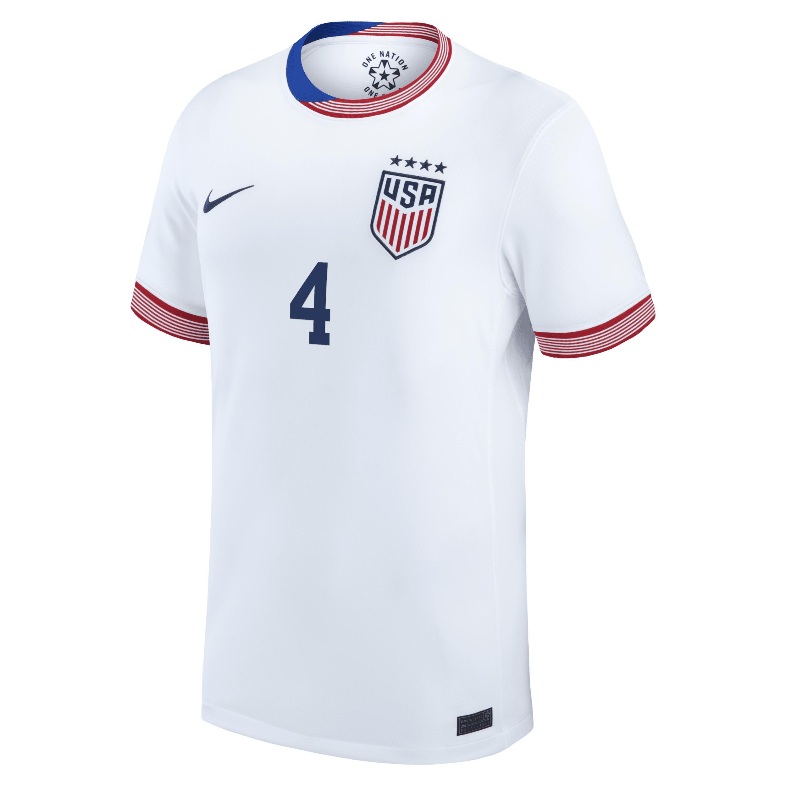 Naomi Girma USWNT 2024 Stadium Away Nike Men's Dri-FIT Soccer Jersey Product Image