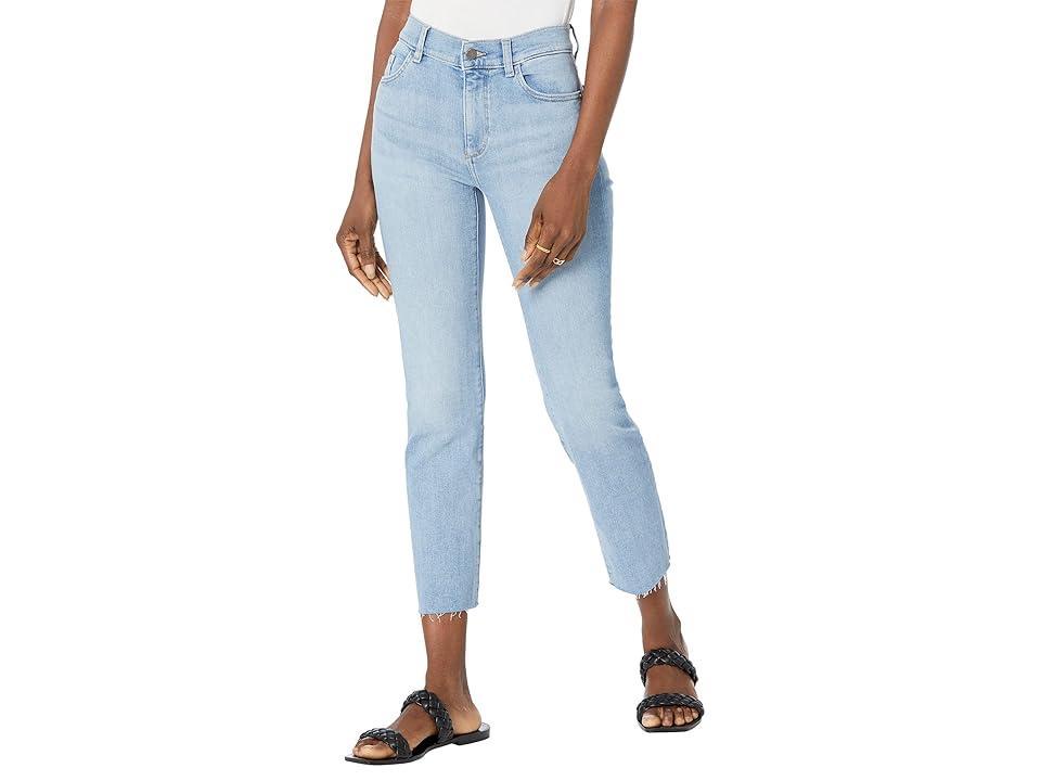 DL1961 Mara Mid-Rise Ankle Straight Bay (Blue Bay) Women's Jeans Product Image