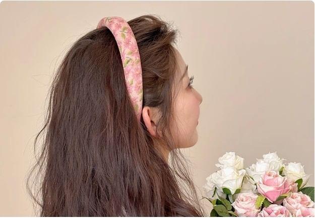 Floral Print Headband Product Image