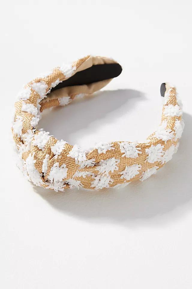 Everly Raffia Knot Headband Product Image