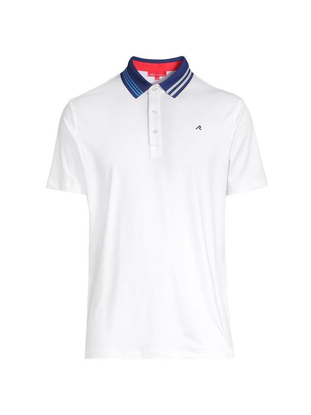 Mens Harley Rib-Collar Polo Shirt Product Image