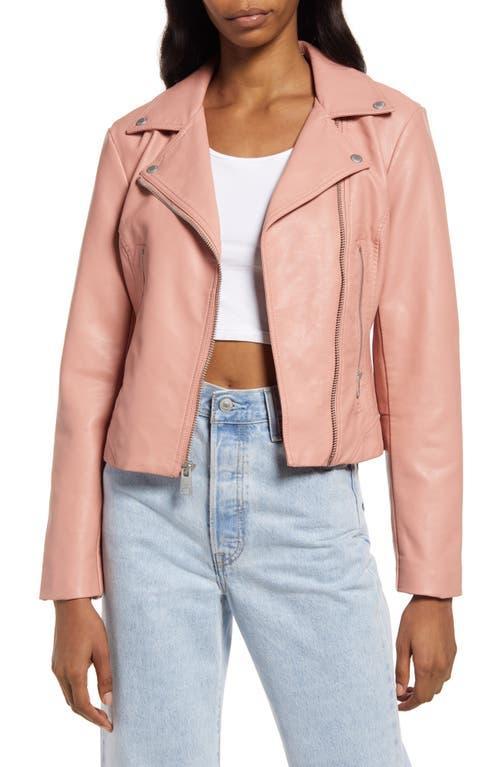 levis Faux Leather Moto Jacket Product Image