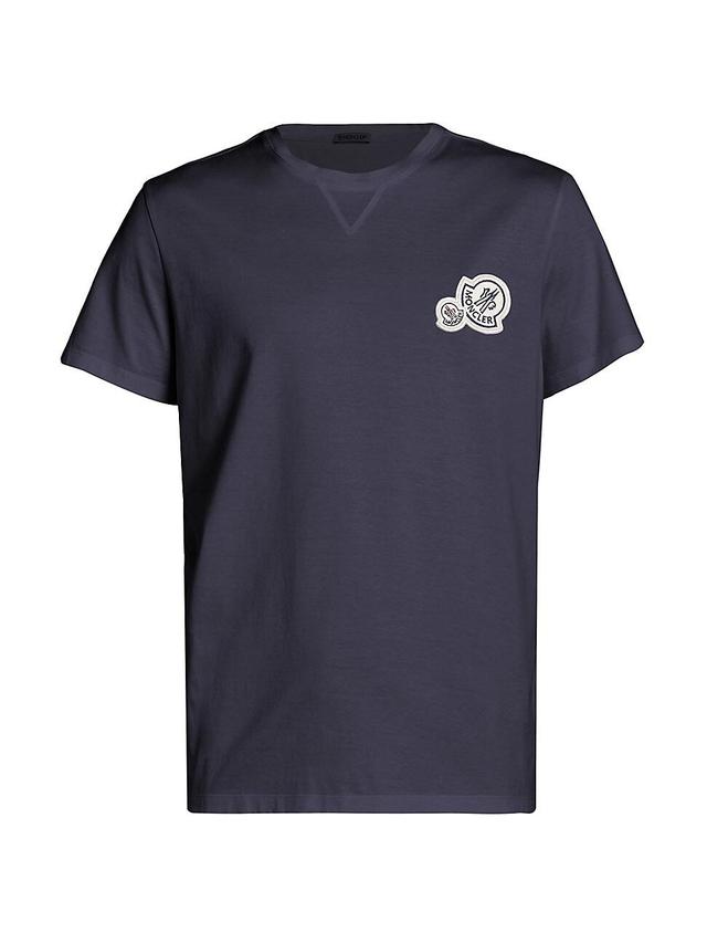 Moncler Double Logo Patch T-Shirt Product Image