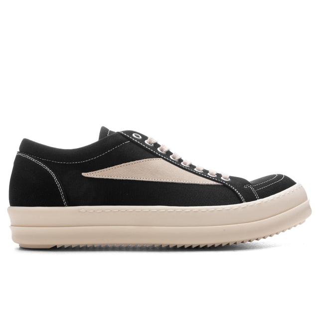 Scarpe in Denim Vintage Low Sneakers - Black/Milk Male Product Image