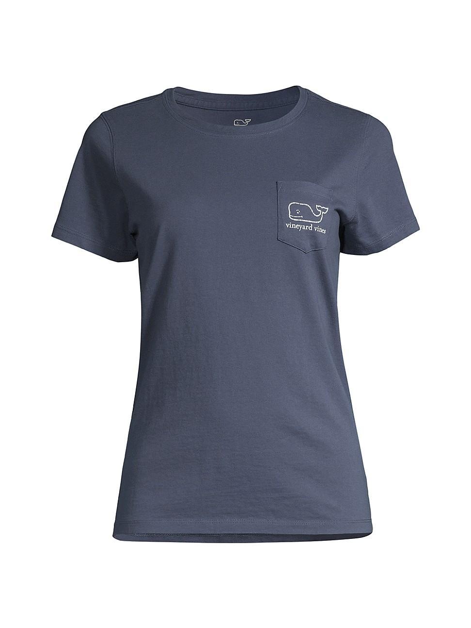 Womens Whale Pocket T-Shirt Product Image