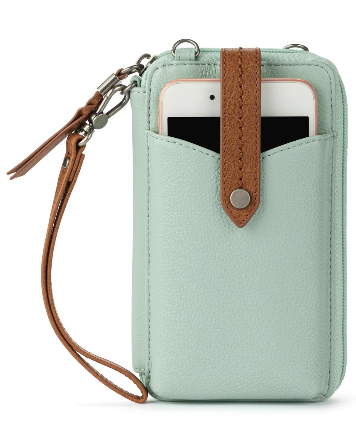 The Sak Womens Silverlake Convertible Leather Smartphone Crossbody Bag - Vibrant Block Product Image