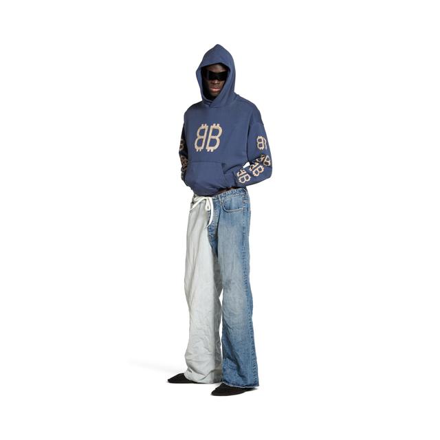 Men's Crypto Hoodie Medium Fit in Blue Product Image