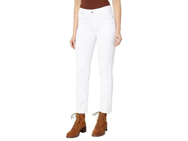 Womens Cindy High-Rise Stretch Straight-Leg Jeans Product Image