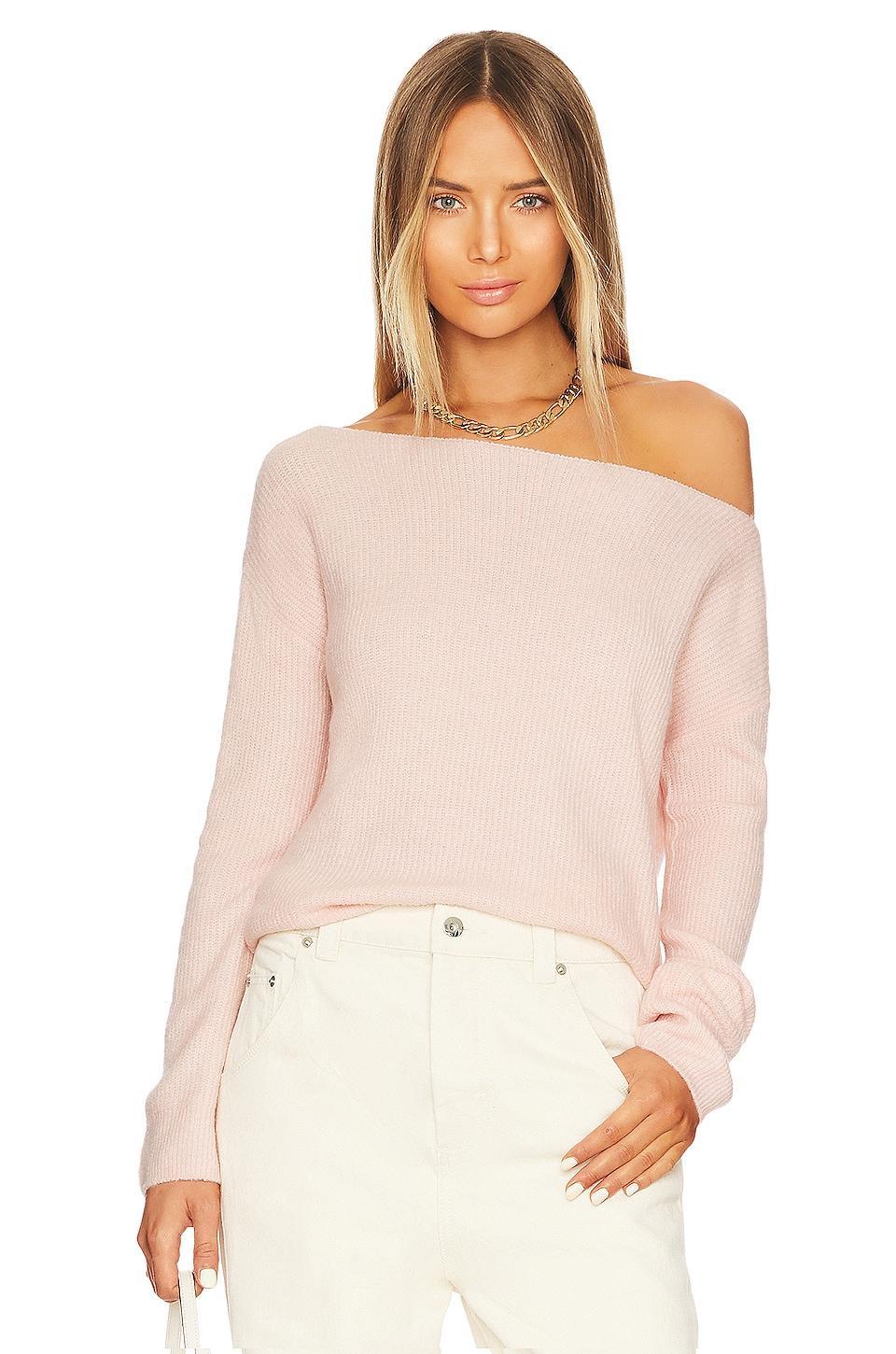 Lovers + Friends Alayah Off Shoulder Sweater Lovers and Friends Product Image