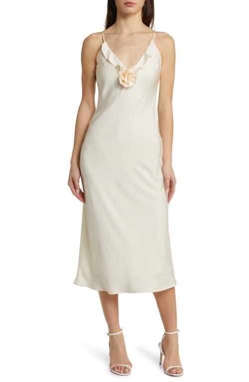 WAYF Bailey Floral Satin Slipdress Product Image