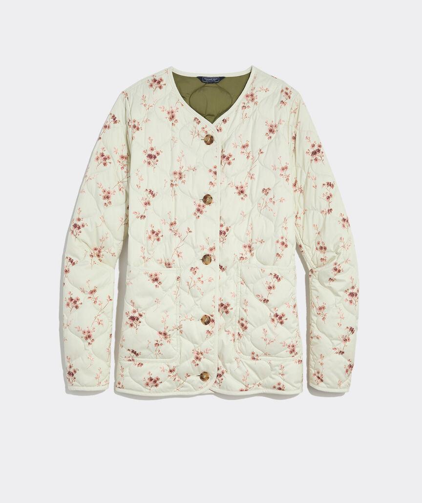 Printed Quilted Field Jacket Product Image