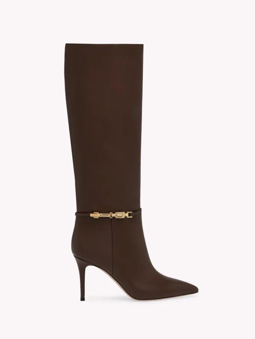 GIANVITO ROSSI Carrey 85 In Brown product image