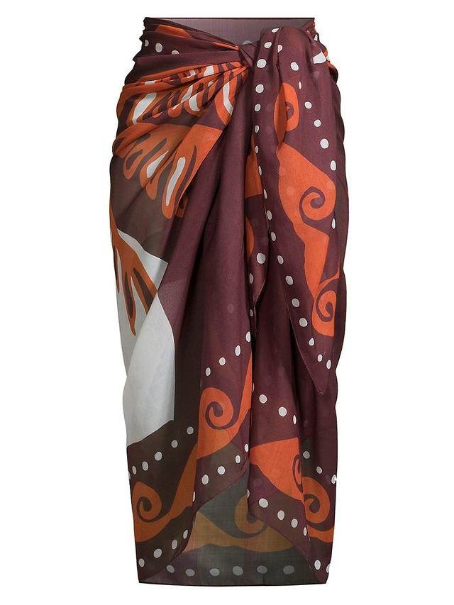 Womens Paradiso Luana Printed Pareo Product Image