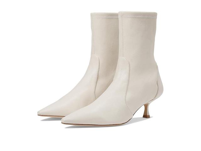 Stuart Weitzman Naomi 50 Bootie (Cream) Women's Flat Shoes Product Image