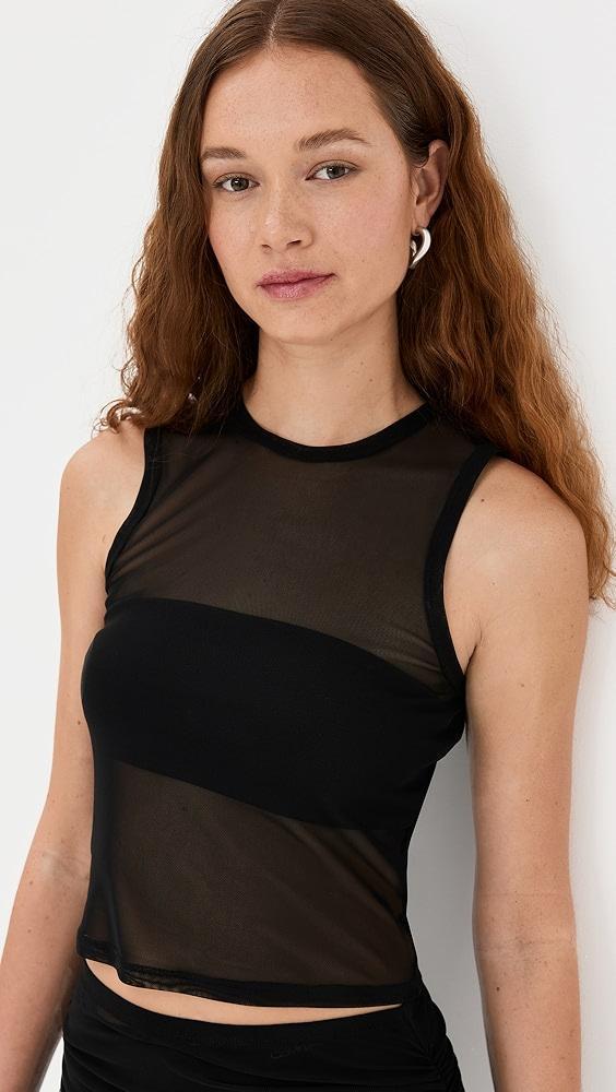 Good American Mesh Tank | Shopbop Product Image