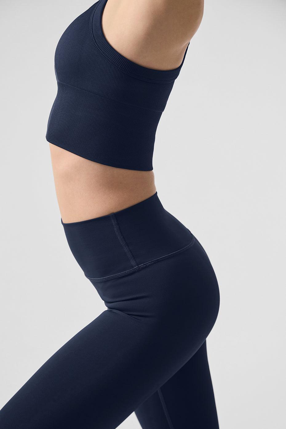 Alo Yoga | High-Waist Airlift Legging Blue Product Image