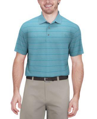 Men's Short-Sleeve Birdseye Jacquard Performance Polo Shirt Product Image