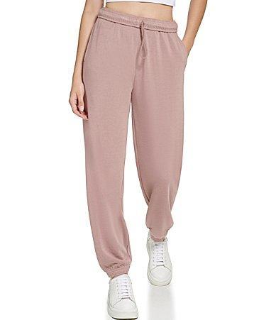 Andrew Marc Sport Womens Furry Fleece Lined Jogger Pants Product Image