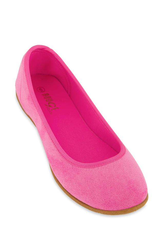 Womens Round Toe Ballerina Flats Product Image