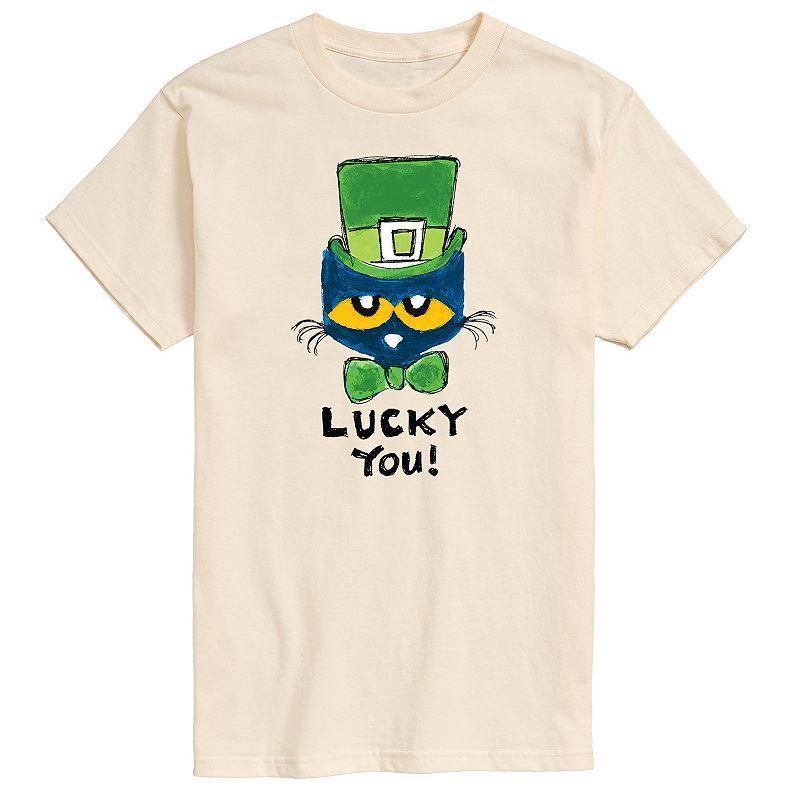 Mens Pete Cat Lucky You Tee Product Image