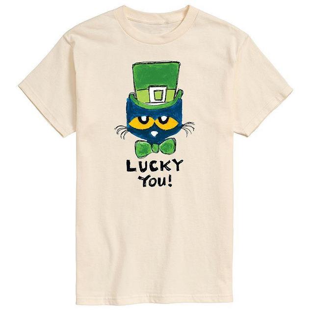 Mens Pete Cat Lucky You Tee Product Image