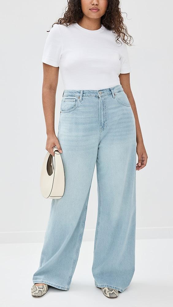 Reformation Cary Lived-In Wide Leg Jeans | Shopbop Product Image